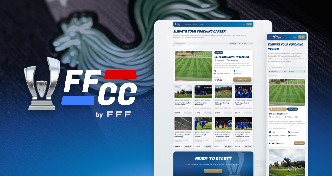 FFCC by FFF coach certification platform case study
