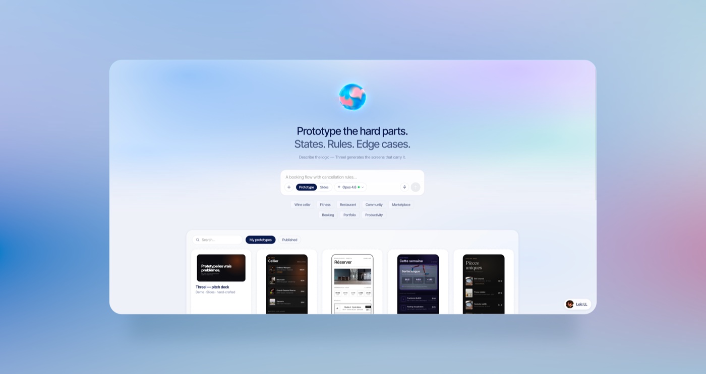 AI design tool that generates mobile prototypes case study