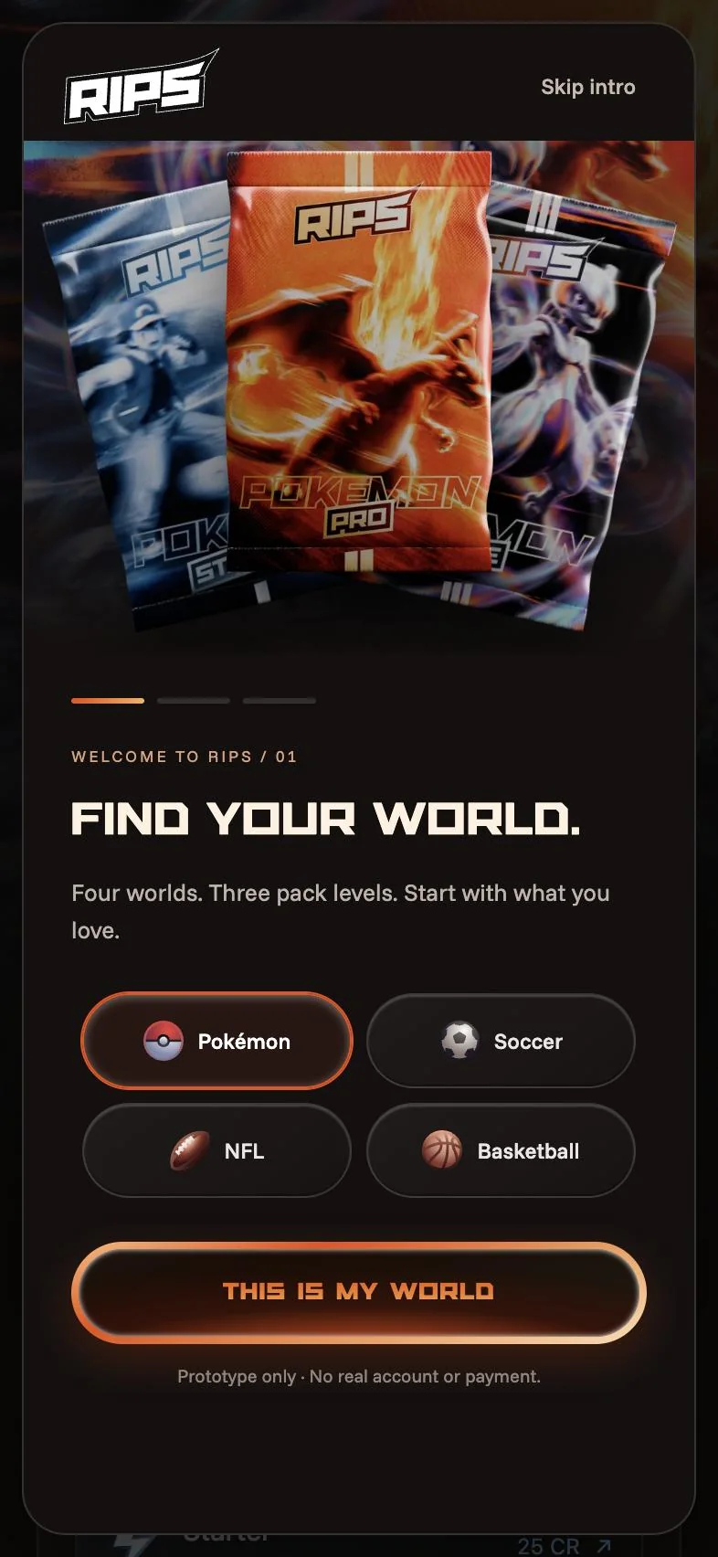 Onboarding, step one: find your world