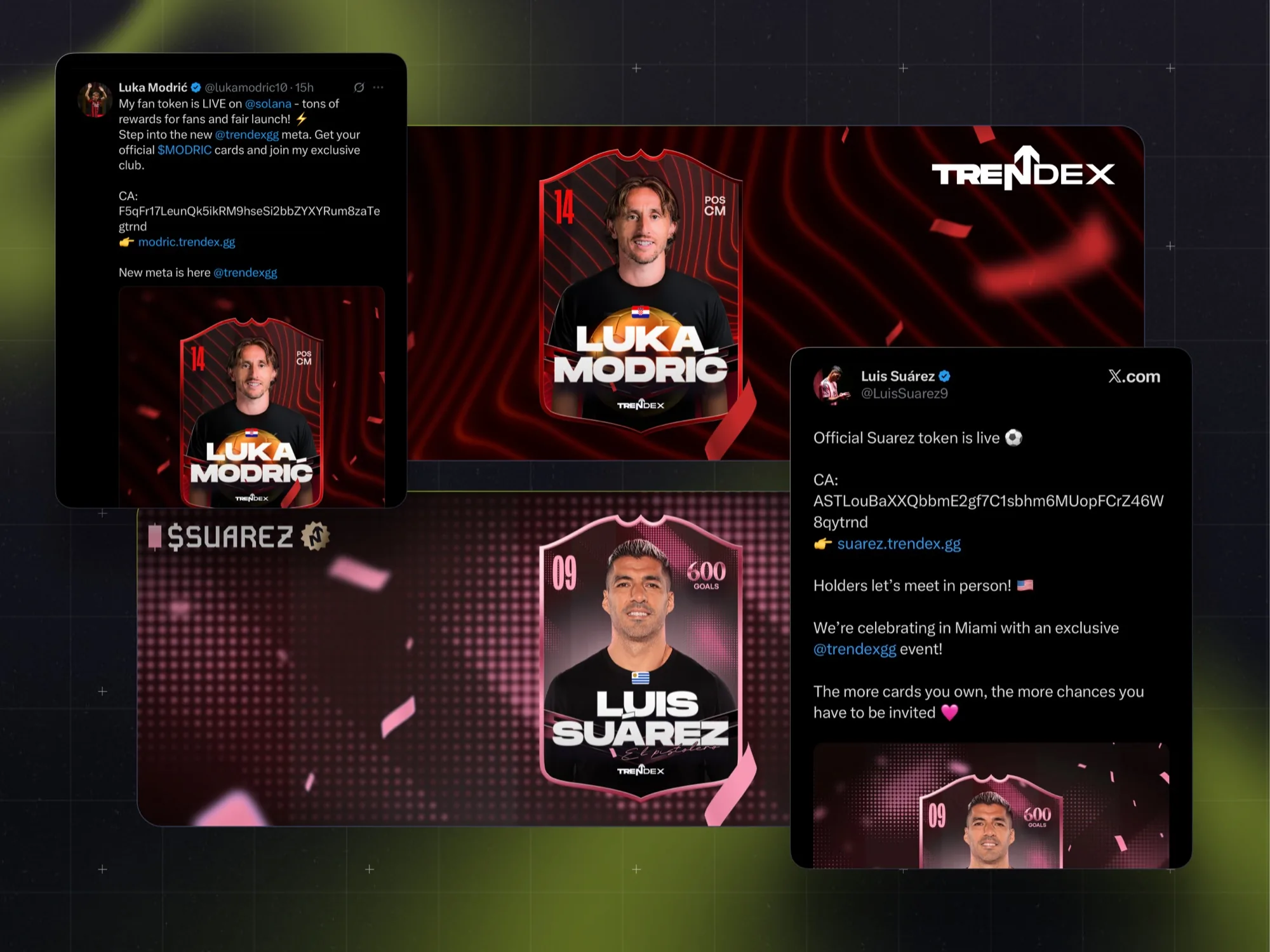 Trendex, closing visual