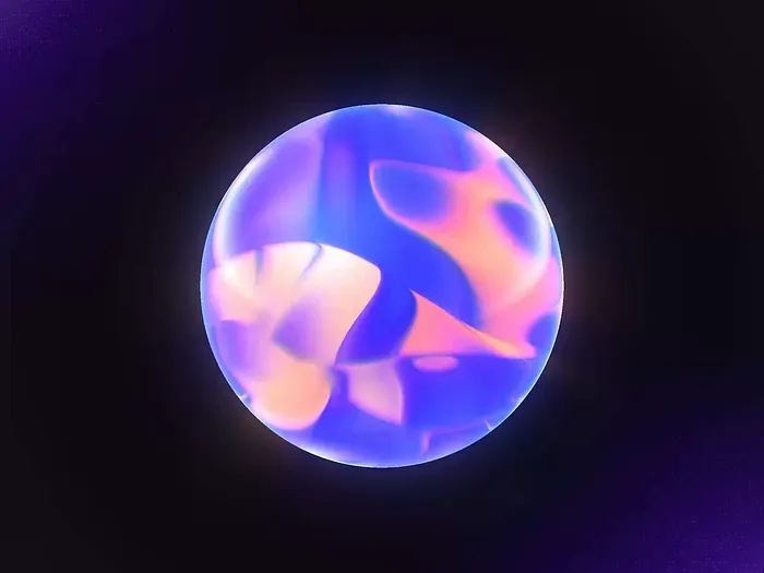 Sentient Orb, AI neural agent visualization concept